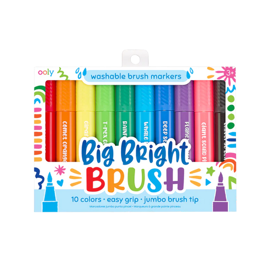 Big Bright Brush Markers | 10 Pack