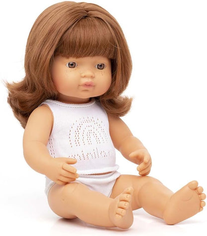 Baby Doll Redhead Girl | 38 cm