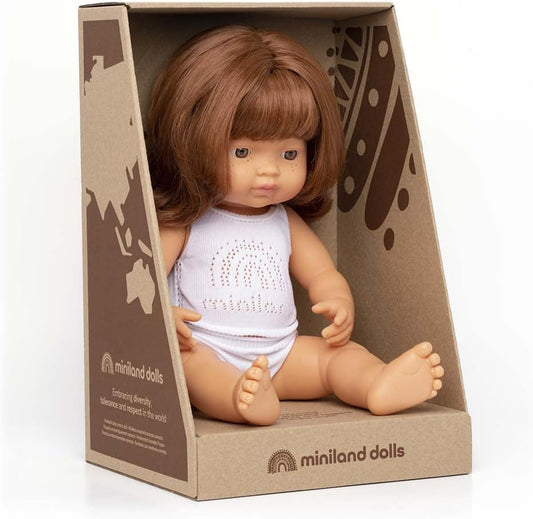 Baby Doll Redhead Girl | 38 cm