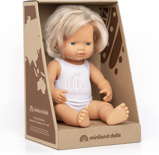 Baby Doll Caucasian Girl | 38 cm
