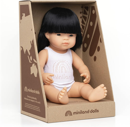 Baby Doll Asian Girl | 38 cm