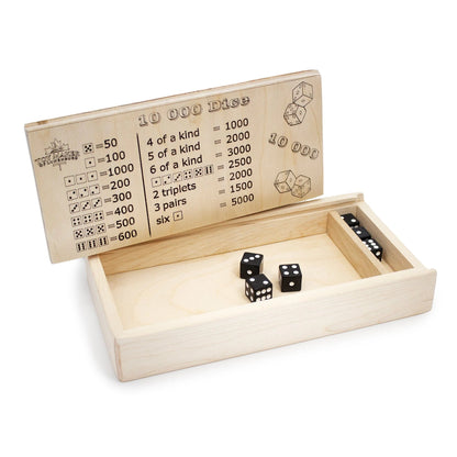 10,000 Dice Game With Tray Box