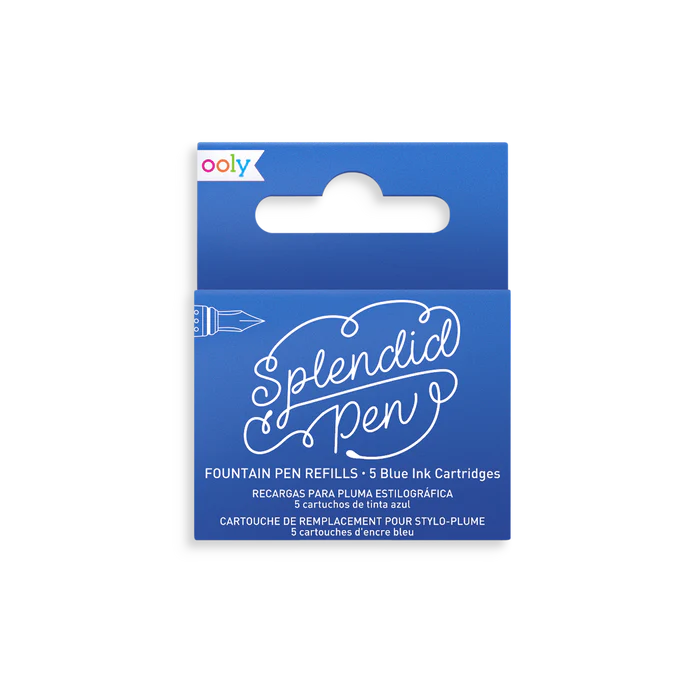 Splendid Fountain Pen Ink Refills | 5 Pack