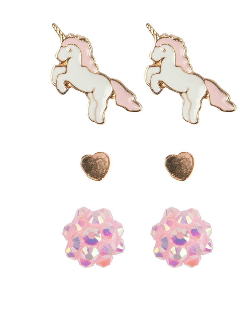 Boutique Unicorn Studded Earrings