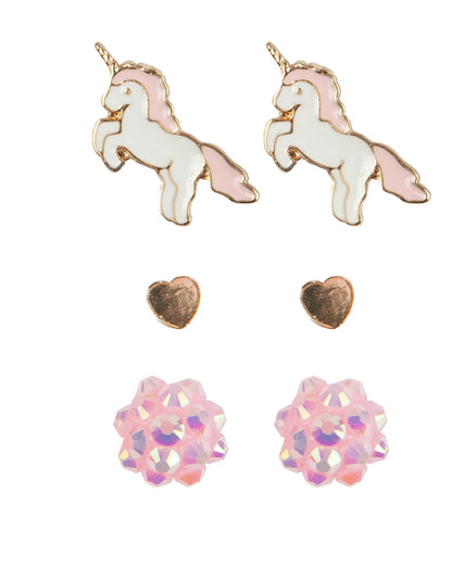 Boutique Unicorn Studded Earrings