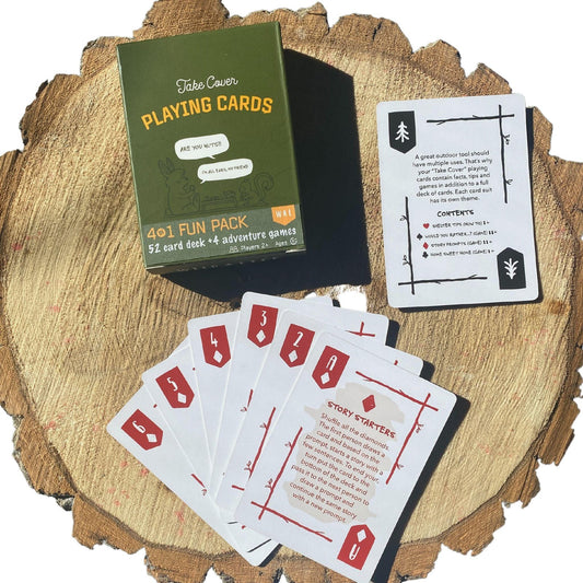 Take Cover | 4 in 1 Card Game