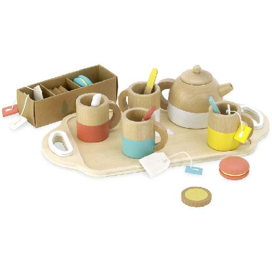 Wooden Tea Set