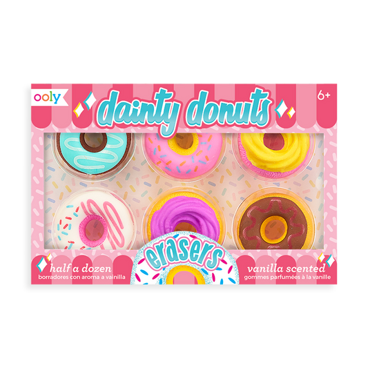 Dainty Donuts Erasers | 6 Pack