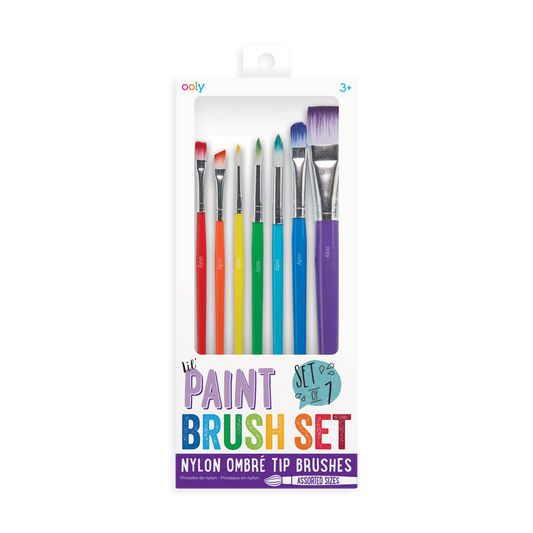 Lil' Paint Brush Set | 7 Pack