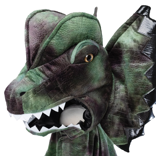 Grandasaurus Dilophosaurus Cape with Claws | Size 4-6Y