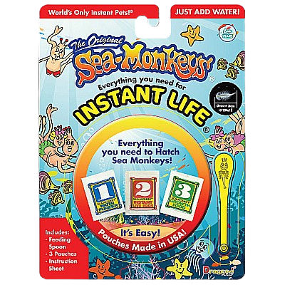 Sea Monkey Instant Life Pack Originals